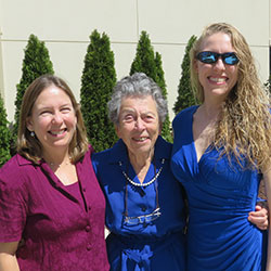 Anne Howe and family